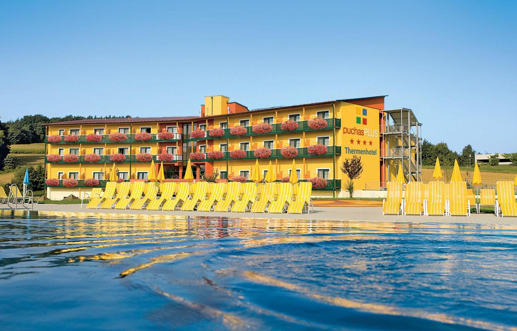 Thermenhotel Puchasplus シュテガースバッハ エクステリア 写真